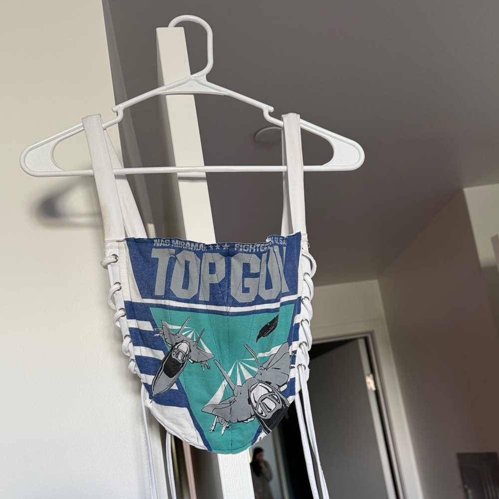Top Gun Graphic CORSET